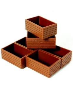 Britains 42078 - Aardappelkisten (6 Stuks) 1:32