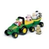 Britains 42947 - John Deere Trekker Met Aanhangers En Dieren (met Geluid) -Toy Verkoop britains britains 42947 john deere trekker met aan