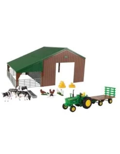 Britains 47024 - Boerderijset Met Tractor 1:32