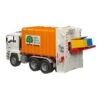 Bruder 02772 - MAN TGA Vuilniswagen Oranje/wit -Toy Verkoop bruder bruder 02772 man tga vuilniswagen oranje wi