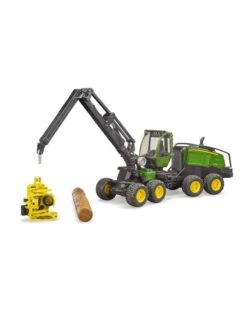Bruder 2135 - John Deere 1270 G Oogster Met Boomstam -Toy Verkoop bruder bruder 2135 john deere 1270 g oogster met b 5