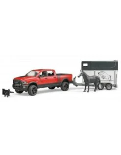 Bruder 2501 - Dodge RAM 2500 Power Wagon Met Paardentrailer En Paard 7 Bruder 2501 - Dodge RAM 2500 Power Wagon Met Paardentrailer En Paard -Toy Verkoop bruder bruder 2501 dodge ram 2500 power wagon met 2