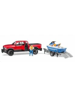 Bruder 2503 - RAM 25 Power Wagon Met Aanhanger En Waterscooter -Toy Verkoop bruder bruder 2503 ram 25 power wagon met aanhange 4