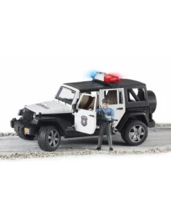 Bruder 2526 - Politie Jeep Met Politieagent ( Blanke Huidskleur ) -Toy Verkoop bruder bruder 2526 politie jeep met politieagent b 3