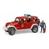 Bruder 2528 - Jeep Wrangler Unlimited Rubicon Brandweerauto + Brandweerman