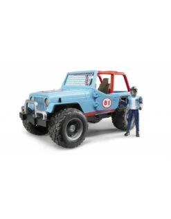 Bruder 2541 - Jeep Cross Country Blauw Met Rally-rijder -Toy Verkoop bruder bruder 2541 jeep cross country blauw met ra 2