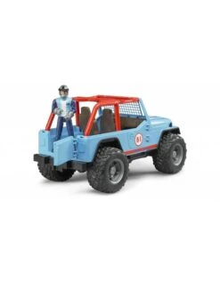 Bruder 2541 - Jeep Cross Country Blauw Met Rally-rijder -Toy Verkoop bruder bruder 2541 jeep cross country blauw met ra 3