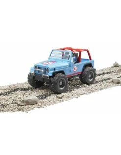 Bruder 2541 - Jeep Cross Country Blauw Met Rally-rijder -Toy Verkoop bruder bruder 2541 jeep cross country blauw met ra 4