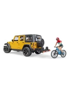 Bruder 2543 - Jeep Wrangler Rubicon Unlimited Met Mountainbike En Speelfiguur -Toy Verkoop bruder bruder 2543 jeep wrangler rubicon unlimited 3
