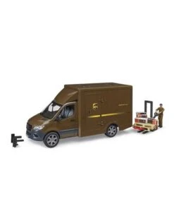 Bruder 2678 - MB Sprinter Met Chauffeur En Accessoires