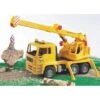Bruder 2754 - MAN Kraanauto Geel 1 Bruder 2754 - MAN Kraanauto Geel -Toy Verkoop bruder bruder 2754 man kraanauto geel
