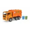 Bruder 2760 - MAN Vuilniswagen (oranje) -Toy Verkoop bruder bruder 2760 man vuilniswagen oranje
