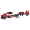 Bruder 2774 - MAN TGA Dieplader Met Manitou -Toy Verkoop bruder bruder 2774 man tga dieplader met manitou
