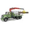 Bruder 2824 - Mack Granite Houttransporter Met Laadkraan En Bomen -Toy Verkoop bruder bruder 2824 mack granite houttransporter me