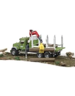 Bruder 2824 - Mack Granite Houttransporter Met Laadkraan En Bomen 11 Bruder 2824 - Mack Granite Houttransporter Met Laadkraan En Bomen -Toy Verkoop bruder bruder 2824 mack granite houttransporter me 4