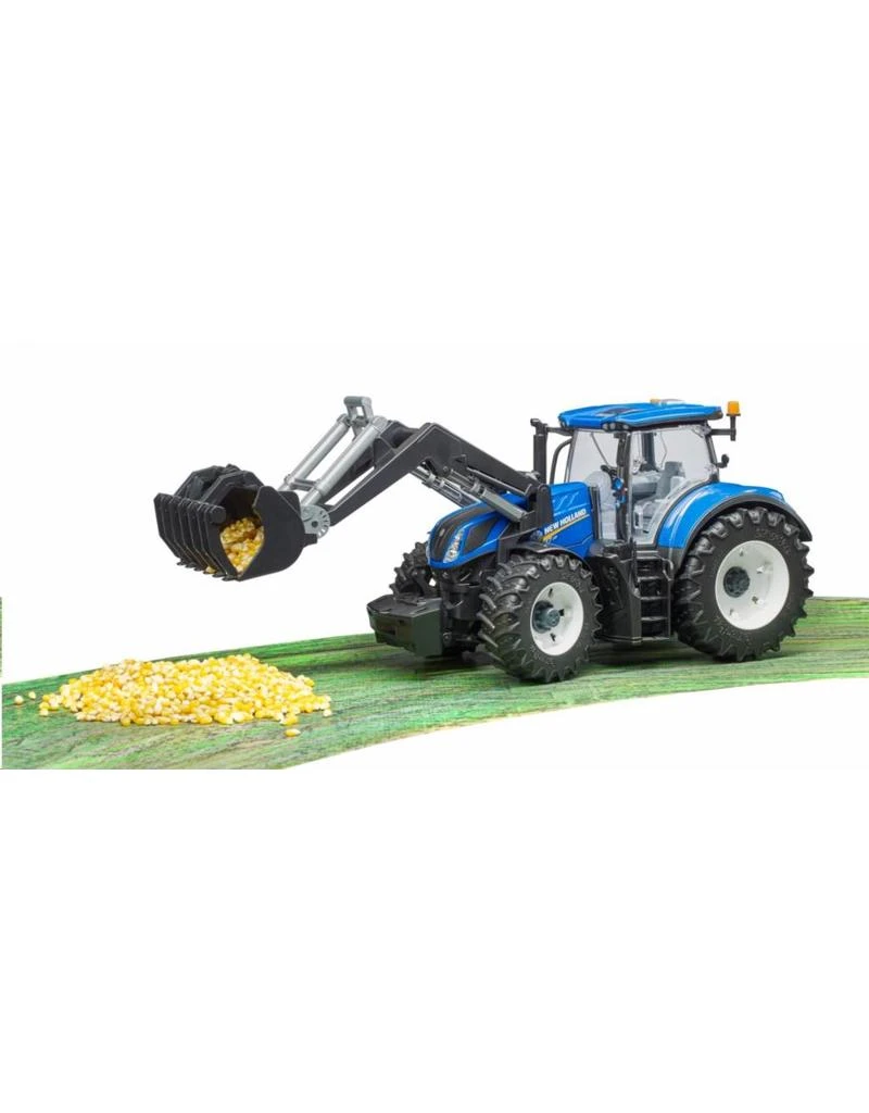 Bruder 3121 - New Holland T7.315 Met Voorlader 7 Bruder 3121 - New Holland T7.315 Met Voorlader - Afbeelding 5