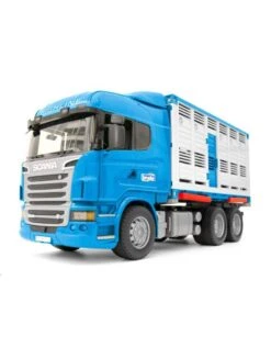 Bruder 3549 - Scania R-vrachtwagen Voor Veetransport Met 1 Koe -Toy Verkoop bruder bruder 3549 scania r vrachtwagen voor veetr 2