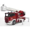 Bruder 3590 - Scania Brandweer Ladderwagen Met Waterpomp, Licht & Geluid -Toy Verkoop bruder bruder 3590 scania brandweer ladderwagen me