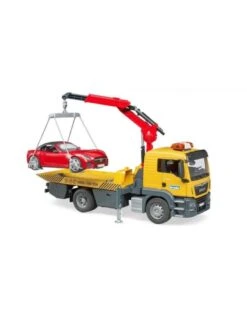 Bruder 3750 - MAN TGS Afsleepwagen Met Light & Sound Module En Roadster -Toy Verkoop bruder bruder 3750 man tgs afsleepwagen met light 1