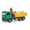 Bruder 3753 - MAN TGS Met Laadkraan En 3 Afvalcontainers 2 Bruder 3753 - MAN TGS Met Laadkraan En 3 Afvalcontainers -Toy Verkoop bruder bruder 3753 man tgs met laadkraan en 3 afva