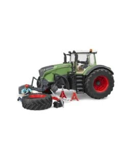 Bruder 4041 - Fendt 1050 Vario Met Monteur En Garage Accessoires
