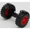 Bruder 43046 - Vooras 3000-serie RODE Velg -Toy Verkoop bruder bruder 43046 vooras 3000 serie rode velg