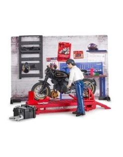 Bruder 62101 - Werkplaats Voor Motoren -Toy Verkoop bruder bruder 62101 werkplaats voor motoren 2