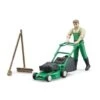 Bruder 62103 -Tuinman Met Grasmaaier -Toy Verkoop bruder bruder 62103 tuinman met grasmaaier