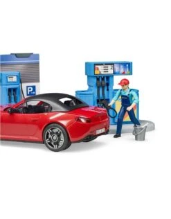 Bruder 62111 - Tankstation Met Wasplaats -Toy Verkoop bruder bruder 62111 tankstation met wasplaats 4