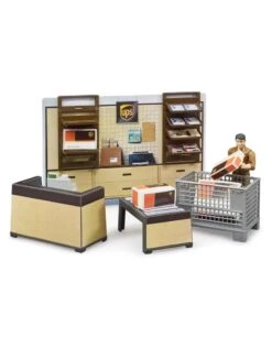 Bruder 62250 - UPS Pakketshop -Toy Verkoop bruder bruder 62250 ups pakketshop 4