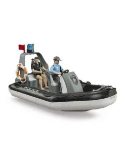 Bruder 62733 - Politieboot Met Agent En Duiker