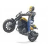 Bruder 63053 - Ducati Scrambler En Berijder