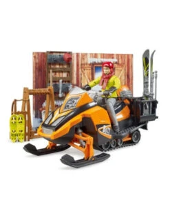 Bruder 63102 - Berghut Met Snowmobil -Toy Verkoop bruder bruder 63102 berghut met snowmobil 3