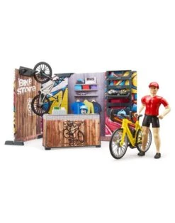 Bruder 63120 - Fietsenwinkel Met Werkplaats -Toy Verkoop bruder bruder 63120 fietsenwinkel met werkplaats 2