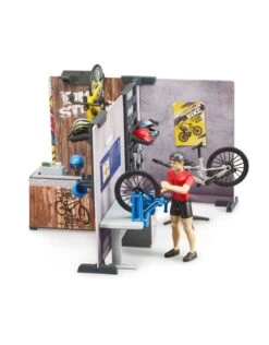 Bruder 63120 - Fietsenwinkel Met Werkplaats