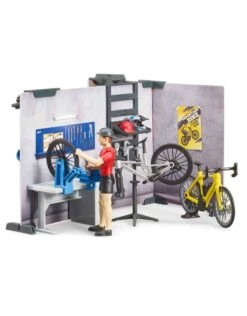 Bruder 63120 - Fietsenwinkel Met Werkplaats -Toy Verkoop bruder bruder 63120 fietsenwinkel met werkplaats 4