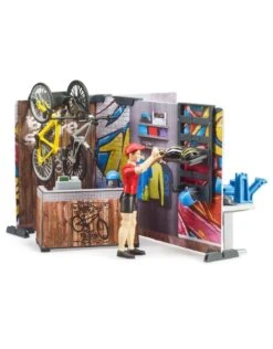 Bruder 63120 - Fietsenwinkel Met Werkplaats -Toy Verkoop bruder bruder 63120 fietsenwinkel met werkplaats 5