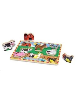 Chunkypuzzel Boerderij 8 Stukjes -Toy Verkoop chunkypuzzel boerderij 8 stukjes 2