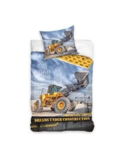 Dekbedovertrek Bulldozer