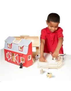 Draagbare Schuur Met Dieren -Toy Verkoop draagbare schuur met dieren 5