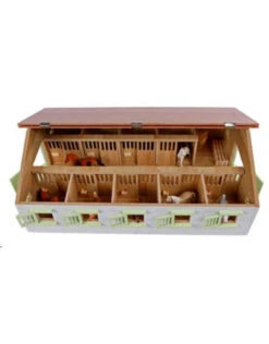 Kids Globe 610188 - Paardenstal Met 9 Boxen 1:32 -Toy Verkoop kids globe 610188 paardenstal met 9 boxen 132 2