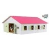 Kids Globe 610189 - Paardenstal Met 7 Boxen 1:24 Wit/roze (geschikt Voor Schleich) -Toy Verkoop kids globe 610189 paardenstal met 7 boxen 124 wit