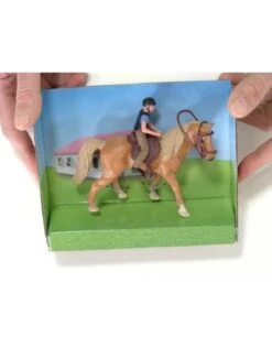 Kids Globe 640078A - Paard (lichtbruin) Met Amazone 1:24 (geschikt Voor SCHLEICH) -Toy Verkoop kids globe 640078a paard lichtbruin met amazone 12 1