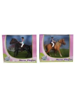 Kids Globe 640078A - Paard (lichtbruin) Met Amazone 1:24 (geschikt Voor SCHLEICH) -Toy Verkoop kids globe 640078a paard lichtbruin met amazone 12 2