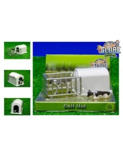 Kids Globe 571964 - Kalverhut Met 2 Kalveren 1:32