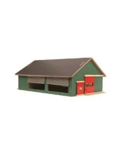 Kids Globe 610250 - Stal Met Windbreekgaas (1:32 / Siku) -Toy Verkoop kids globe kids globe 610250 stal met windbreekgaa 2