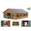 Kids Globe 610595 - Paardenstal Met 7 Boxen (1:24) GESCHIKT Voor SCHLEICH!! -Toy Verkoop kids globe kids globe 610595 paardenstal met 7 box