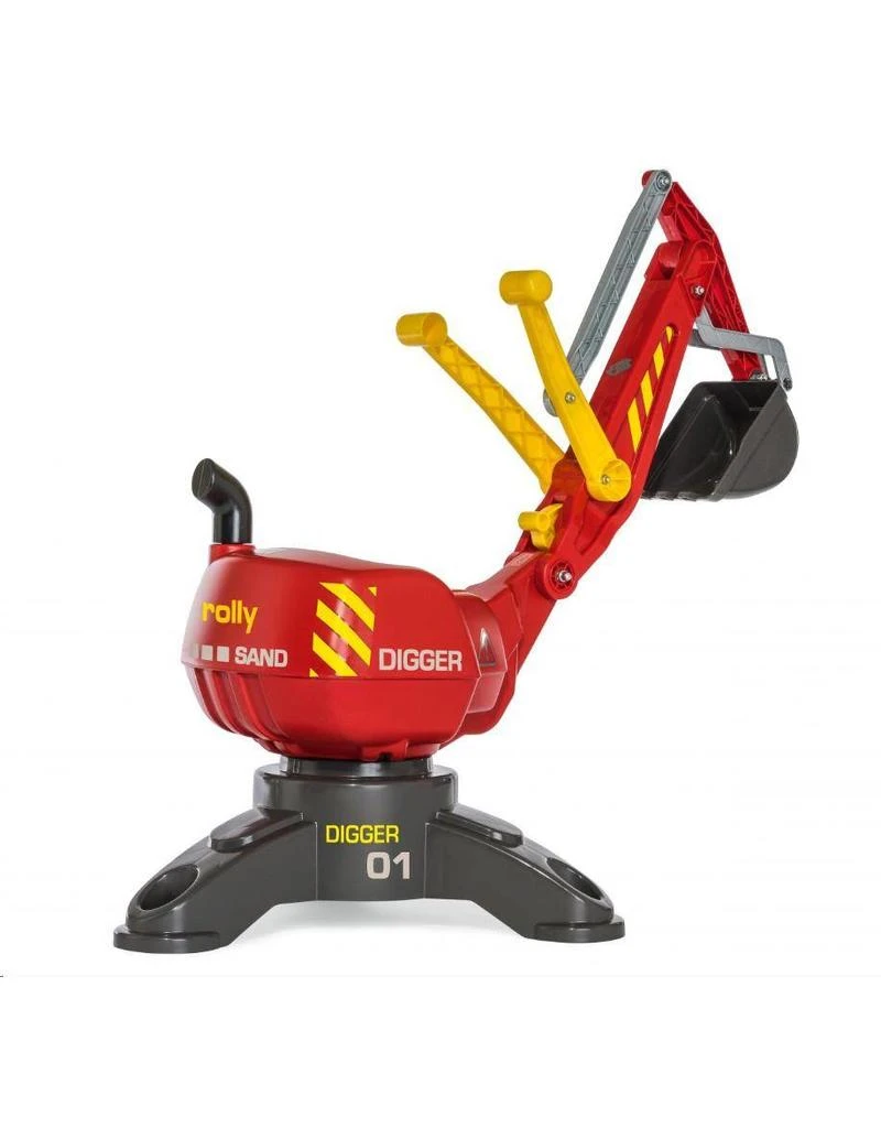 Rolly Toys 422036 - Rolly Digger Rood Met Steunpoot 3 Rolly Toys 422036 - Rolly Digger Rood Met Steunpoot