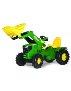 Rolly Toys 611096 - John Deere 6210 R Met Rolly Trac Lader