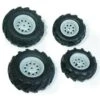 Rolly Toys Luchtbanden Zilver Voor Tractoren RT6.. & RT8.. (4 Stuks) -Toy Verkoop rolly toys rolly toys luchtbanden zilver voor trac
